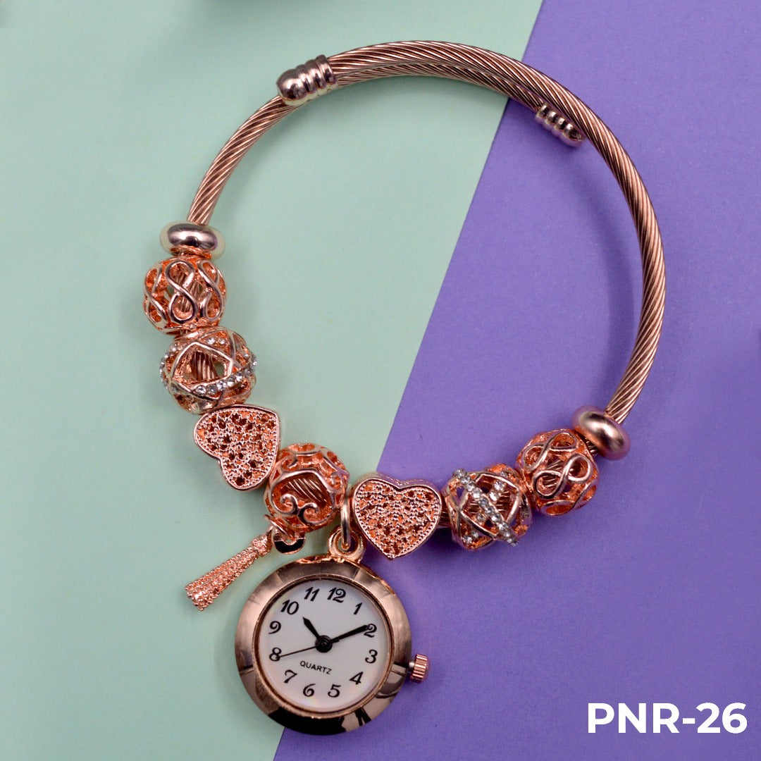 PNR RELOJ PULSERA TIPO PANDORA SURTIDO