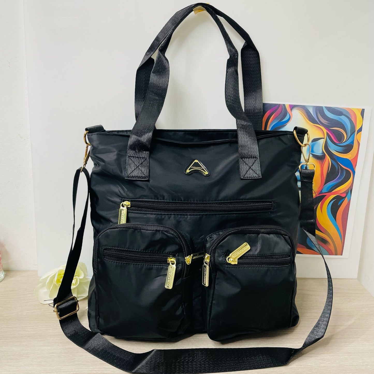 BOLSO DE MANO TIPO PRADA DAMA RL-294