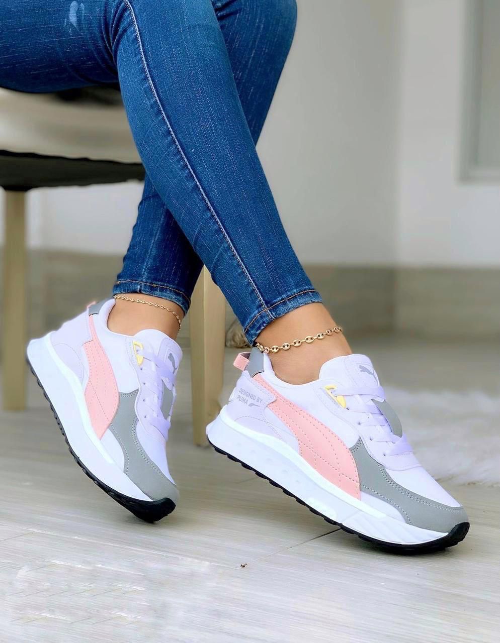 HERMOSOS TENIS PUMA DAMA