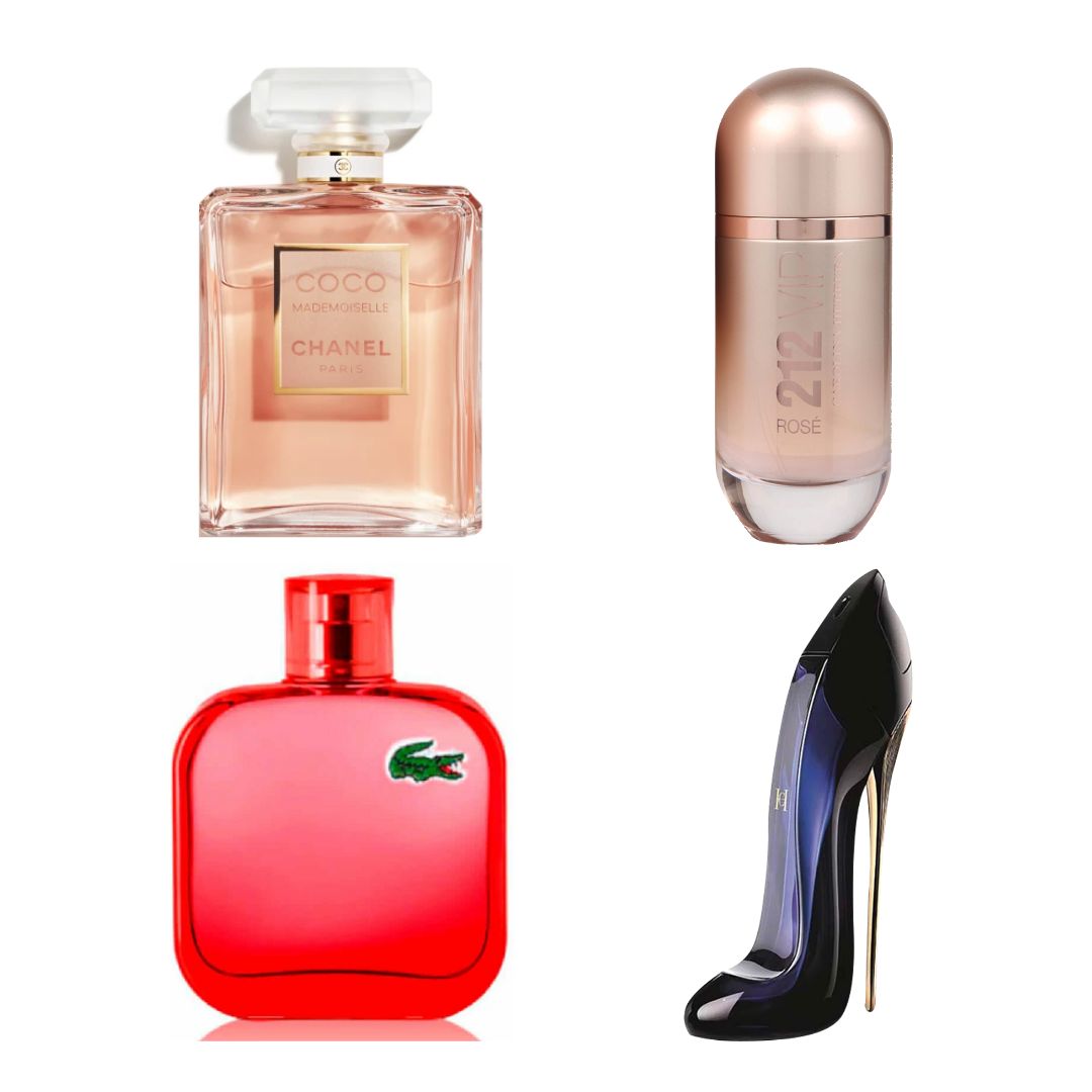 COCOCHANEL+212ROSE+LACOSTEROUGE+GOODGIRL