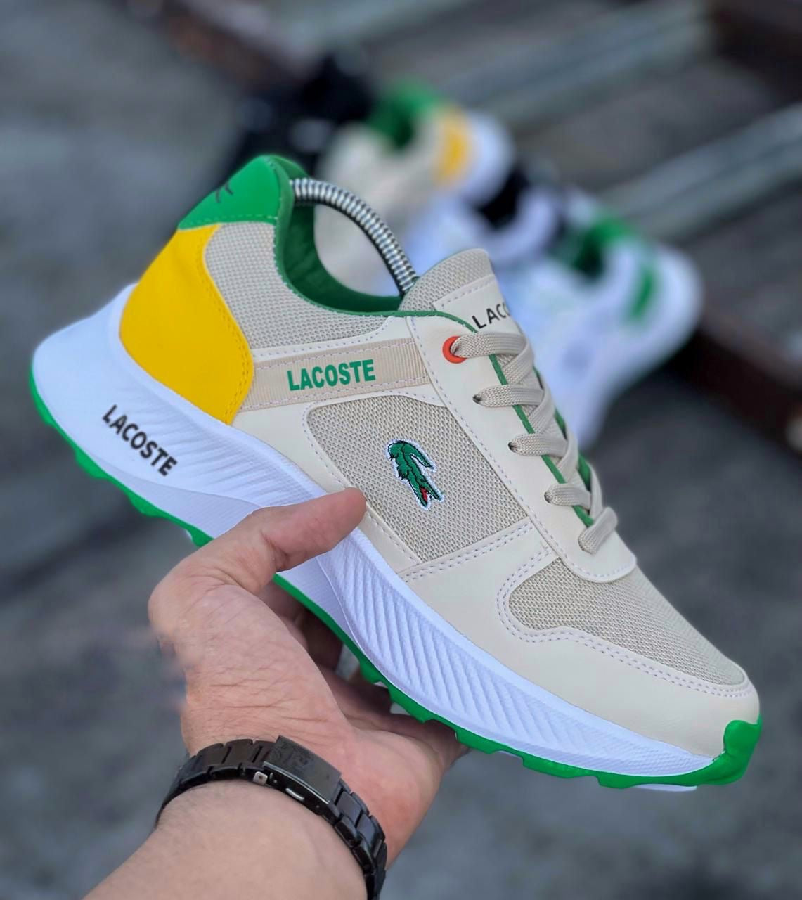 Lacoste caballero bordado