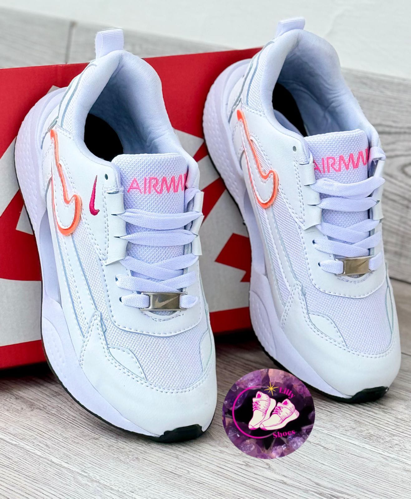 Bellos Nike para Dama Blanco tim