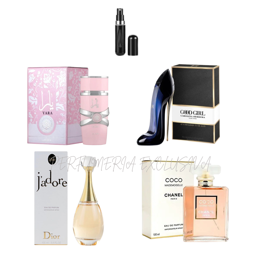 Coco Chanel, J'adore, Good Girl, Yara