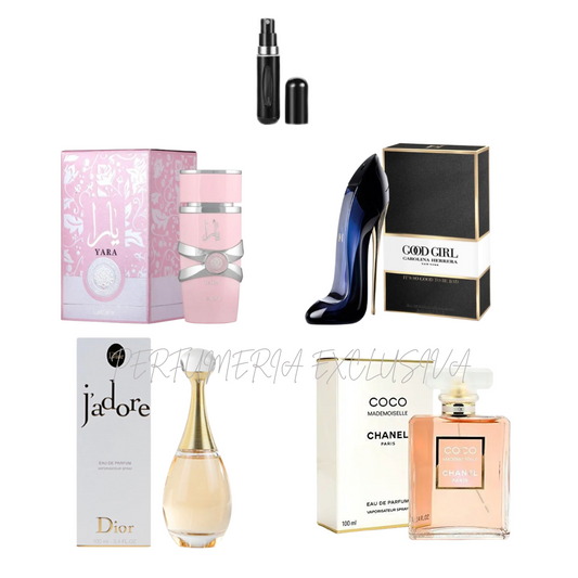 Coco Chanel, J'adore, Good Girl, Yara