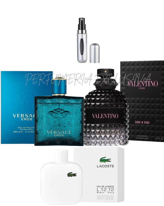 Eros+valentino N+lacoste+perfumero